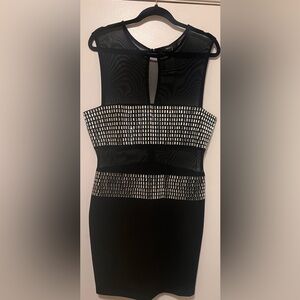 Forever 21 Black Mesh Dress